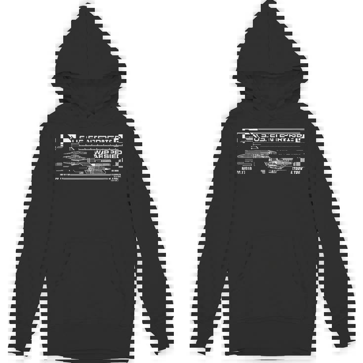 スタートレック Uss エンタープライズ D 公式ライセンス商品。 パーカー