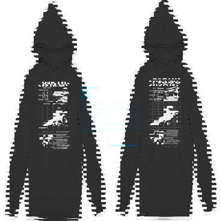 スピノサウルスのファクトシート パーカー