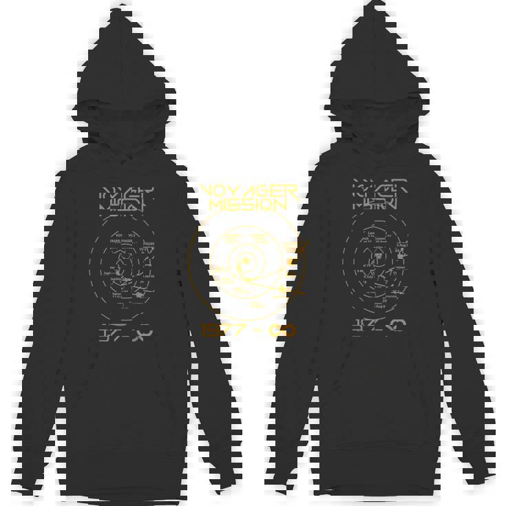 スペースボイジャー 1 2プローブ 宇宙探査軌跡 Hoodie