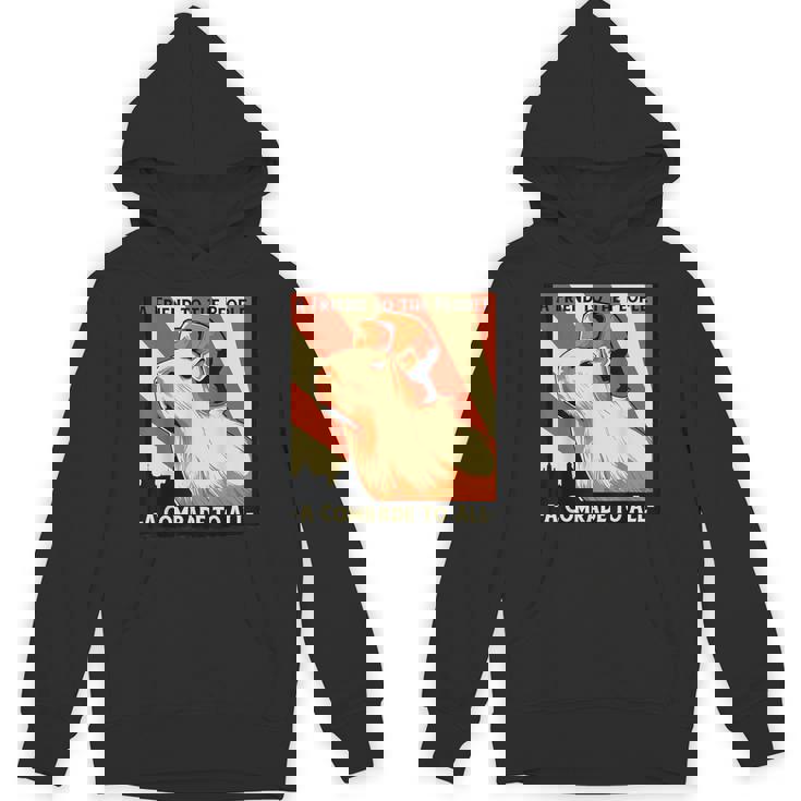 ソ連共産主義カピバラソビエト民衆への友 Hoodie
