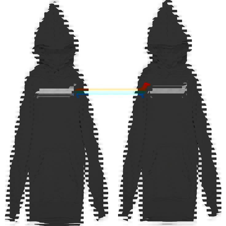 ダックスフンド 犬 レトロ ワイナー 犬 母 ギフト ロング ダックスフンド パーカー