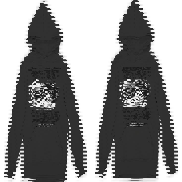 ダッジ・チャレンジャー・ブラック・ゴースト、デトロイト・レジェンド パーカー