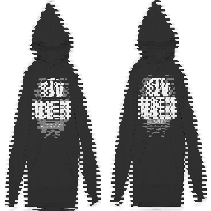 チームマーラープラウドファミリーメンバーマーラー パーカー