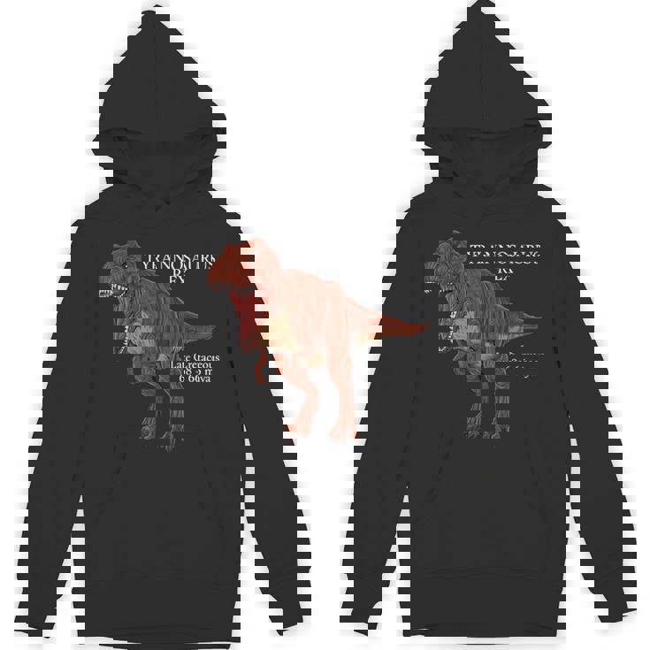 ティラノサウルス・レックスのリアルなデッサン パーカー