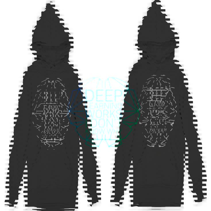 ディープラーニングの仕組み理由はわかりません-面白い機械学習 パーカー