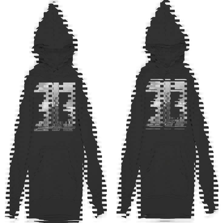 デトロイト 313 パーカー