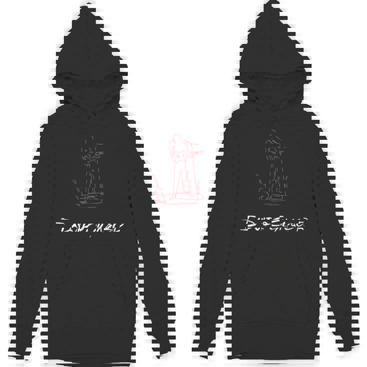 デヴィッド・ギルモア オン・ア・アイランド 赤と白のスケッチ パーカー