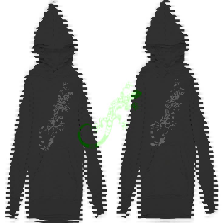 トカゲ グリーン トライバル パターン ペット ヤモリ アニマル パーカー