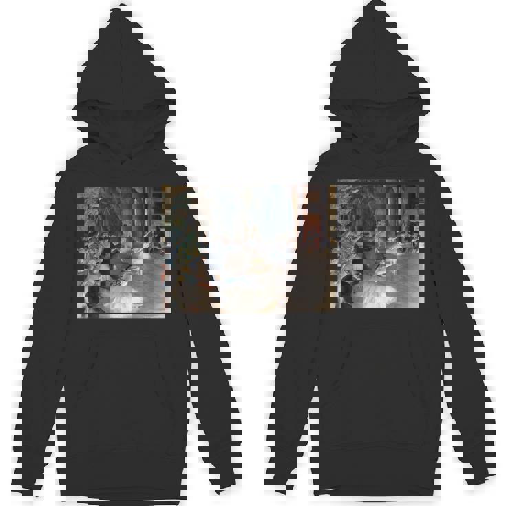 ドガ 舞台上でのリハーサル 現代美術 絵画 Hoodie
