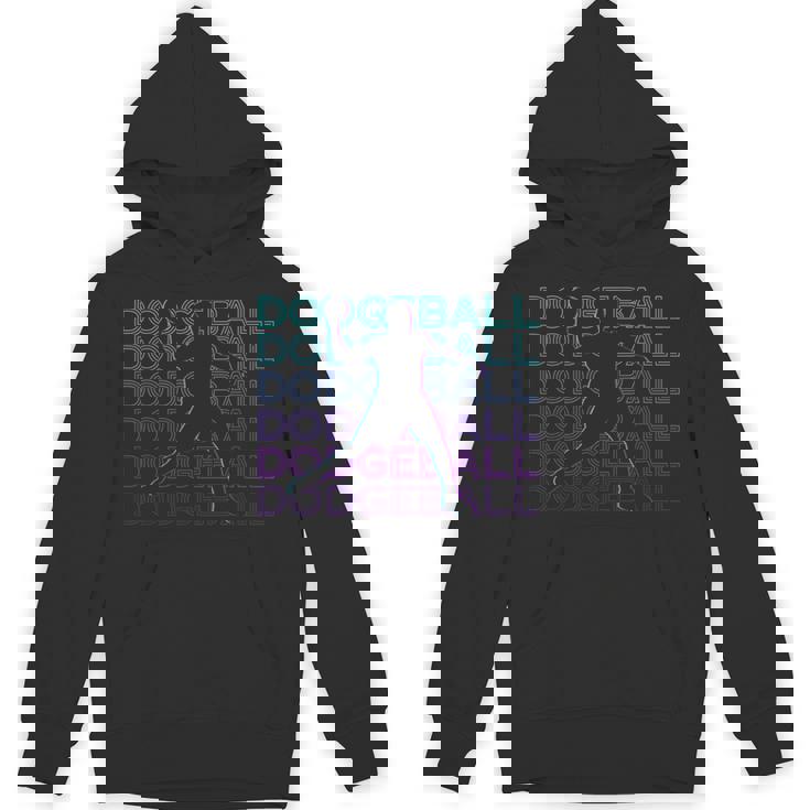 ドッジボール レトロ パーカー