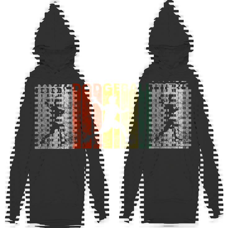 ドッジボール選手 レトロ ドッジボール ギフト Hoodie