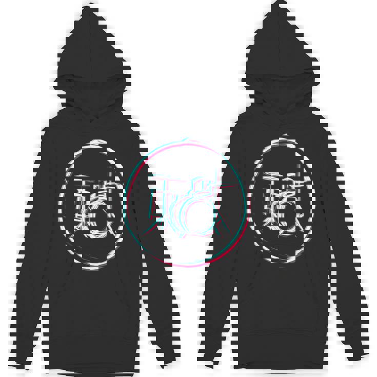 ドラミングドラマー ドラムセット パーカー