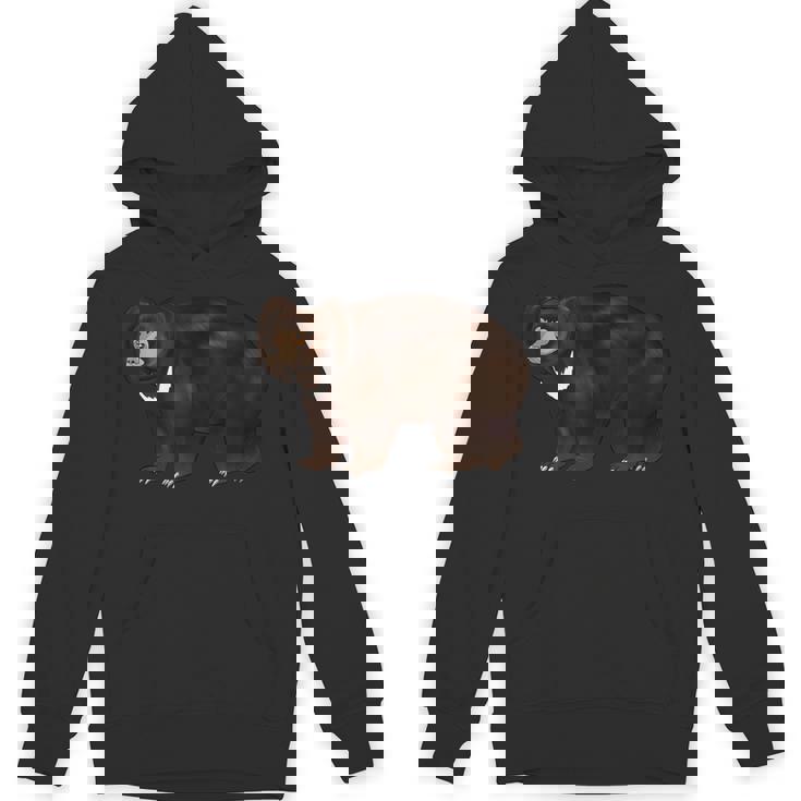 ナマケグマの絵 パーカー