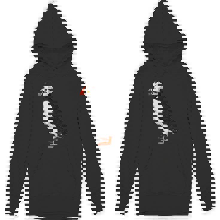 ニシツノメドリ 鳥 動物 図 バードウォッチング 贈り物 鳥類学者 生物学者 自然科学 パーカー