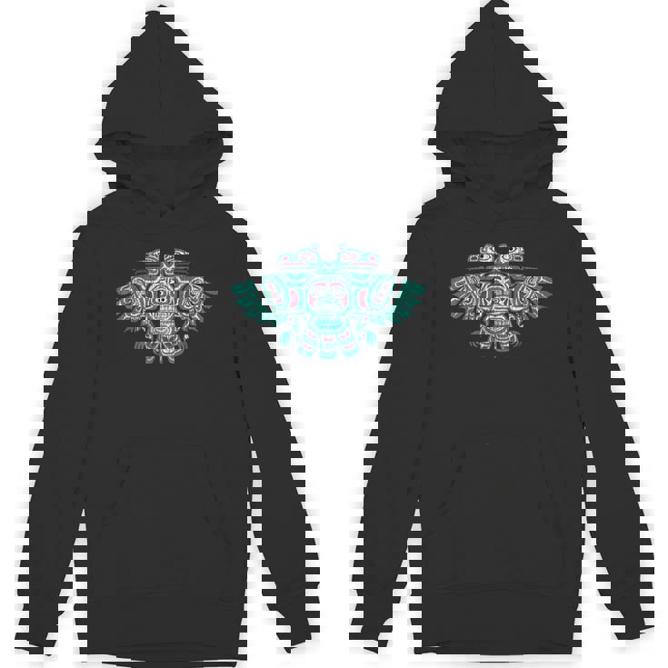 ネイティブアメリカン ハイダ サンダーバード トーテムポール ヴィンテージ パーカー