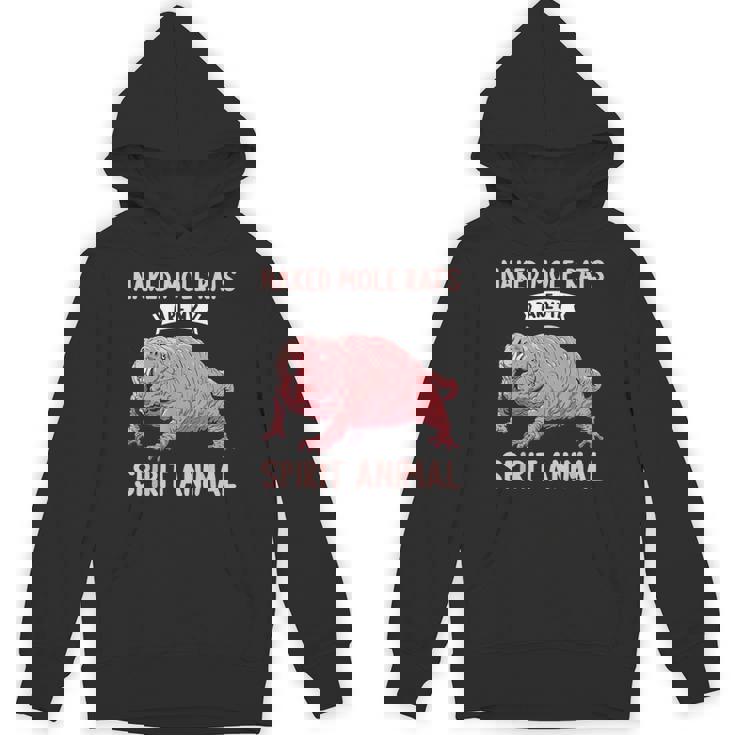 ハダカデバネズミは私のスピリットアニマルハダカデバネズミ パーカー