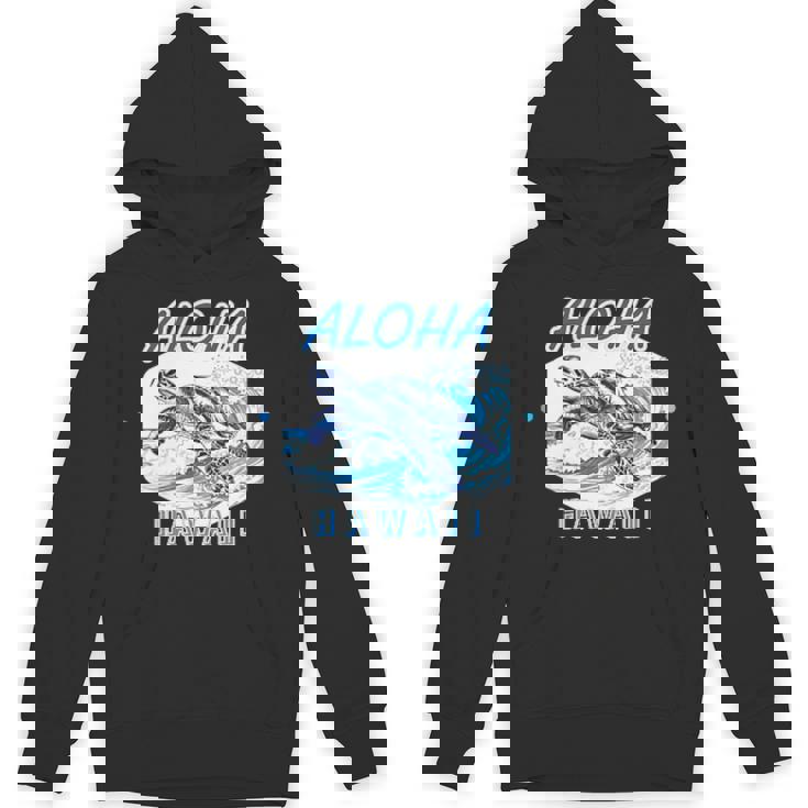 ハワイ ハワイアン ワイキキビーチ サーフボート ヤシの木 アロハ 夏 風景 海好き ウミガメ 波乗り パーカー