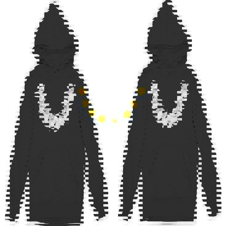 ハワイアンお土産 フラ・ルアウ プルメリア・レイ パーカー