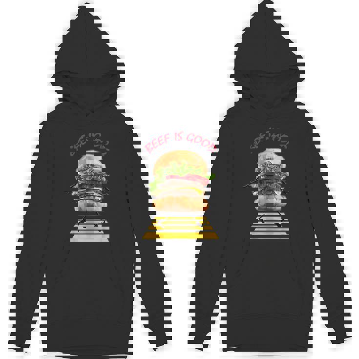 ハンバーガー 横断歩道 パーカー