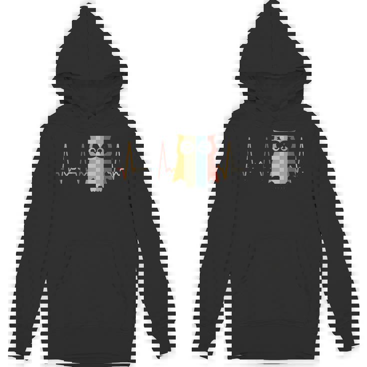 ハートビートフクロウ パーカー