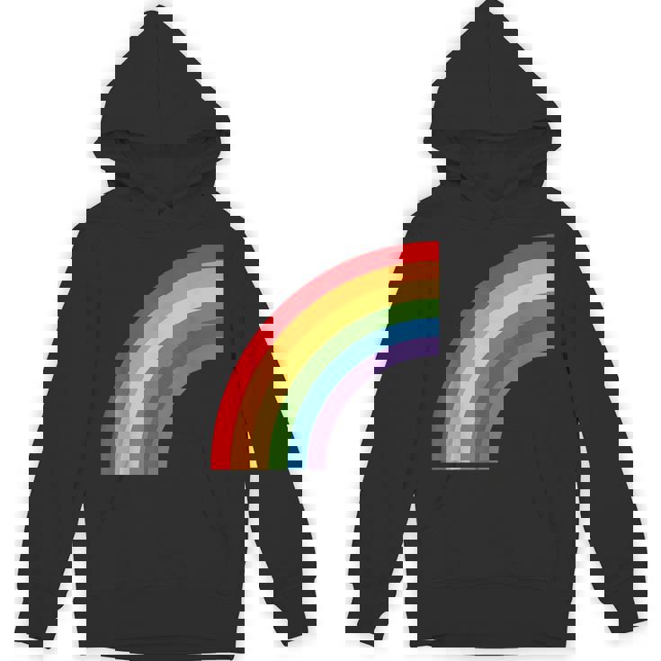 ハーフレインボー Roygbiv カラフルラッキーレインボー パーカー