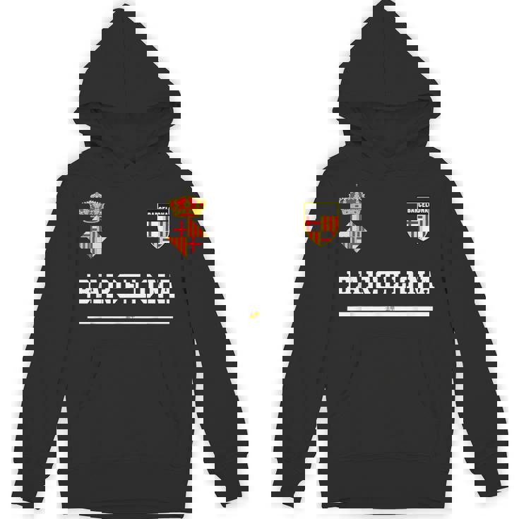 バルセロナ サッカースポーツ フラッグ フットボール Hoodie