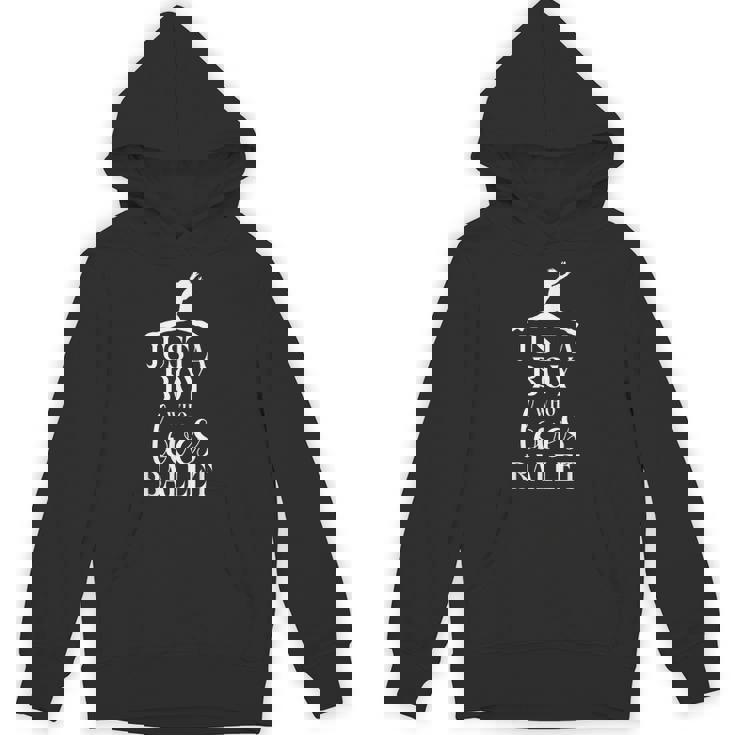 バレエ ダンサー ダンスガール バレリーナ 少年 大好きな男 パーカー