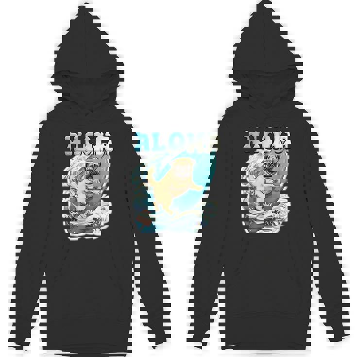 パグサーフィン アロハ サーフボード&ウェーブ パーカー