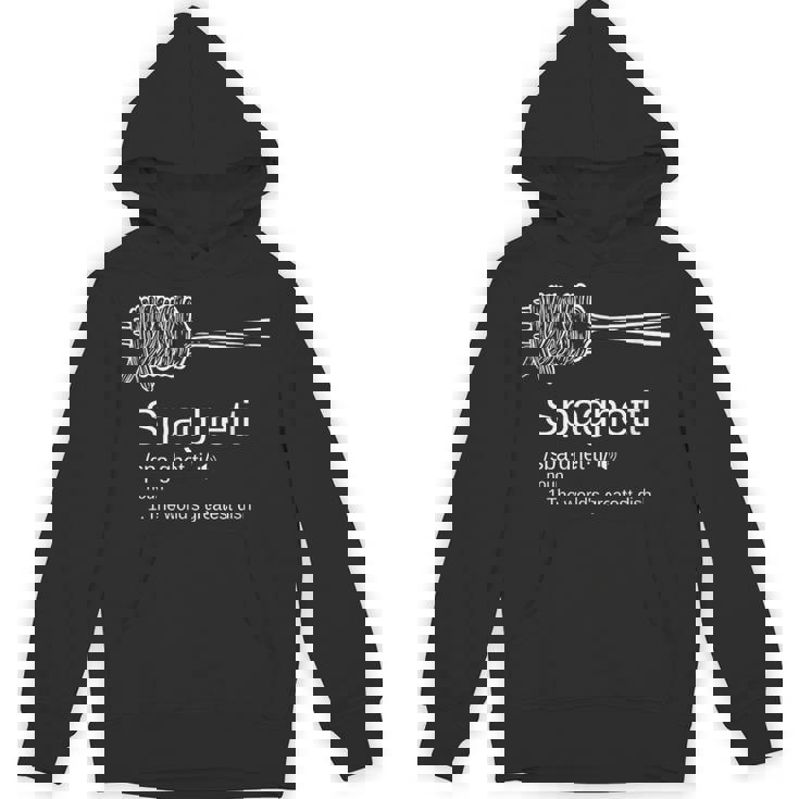 パスタ好きを意味する面白いスパゲッティ。 Hoodie