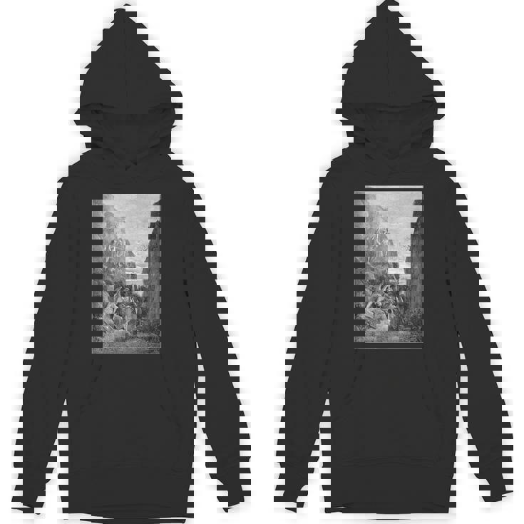 パラダイス・ロスト「So Promised He」ギュスターヴ・ドレ アート Hoodie