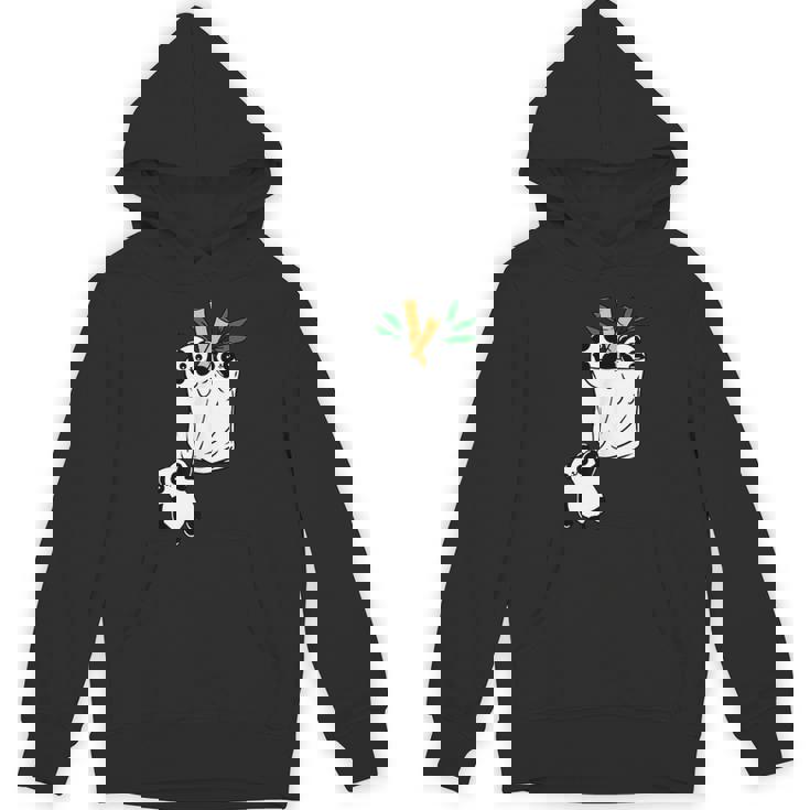 パンダのポケットに入ったパンダ パーカー