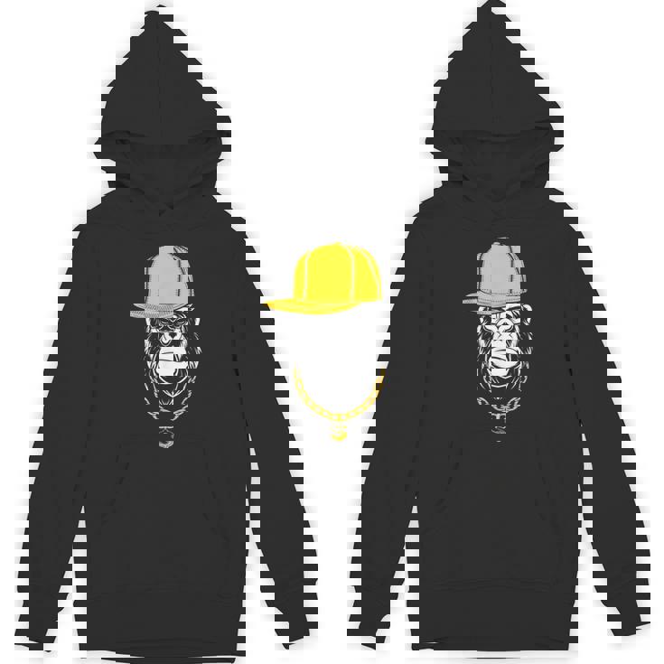 ヒップホップ ゴリラ ラッパー パーカー