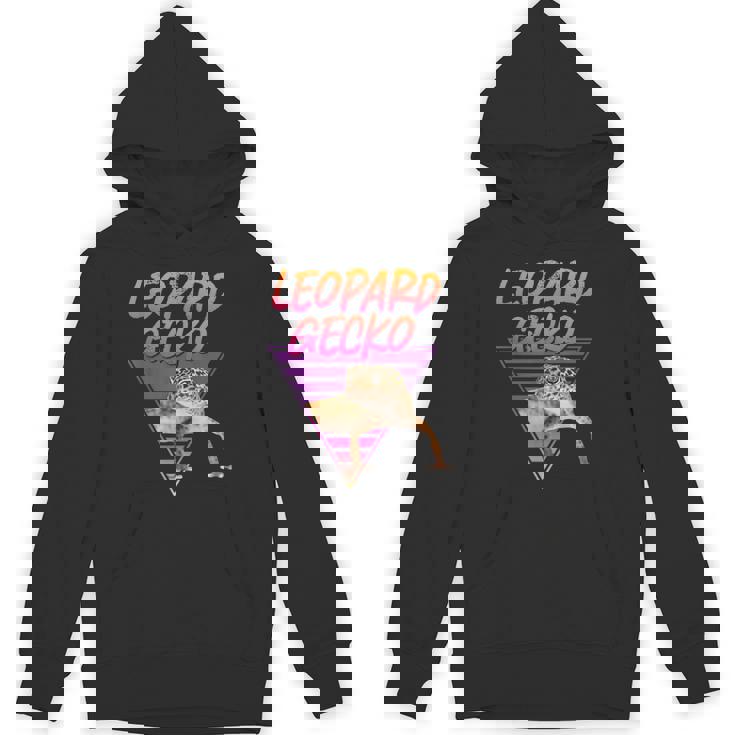 ヒョウ ヤモリ 80'Saporwave パーカー