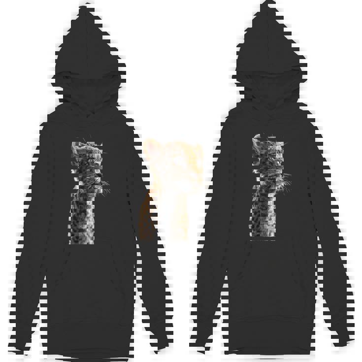 ヒョウヒョウ大型猫かわいい大型猫ヒョウヒョウ パーカー