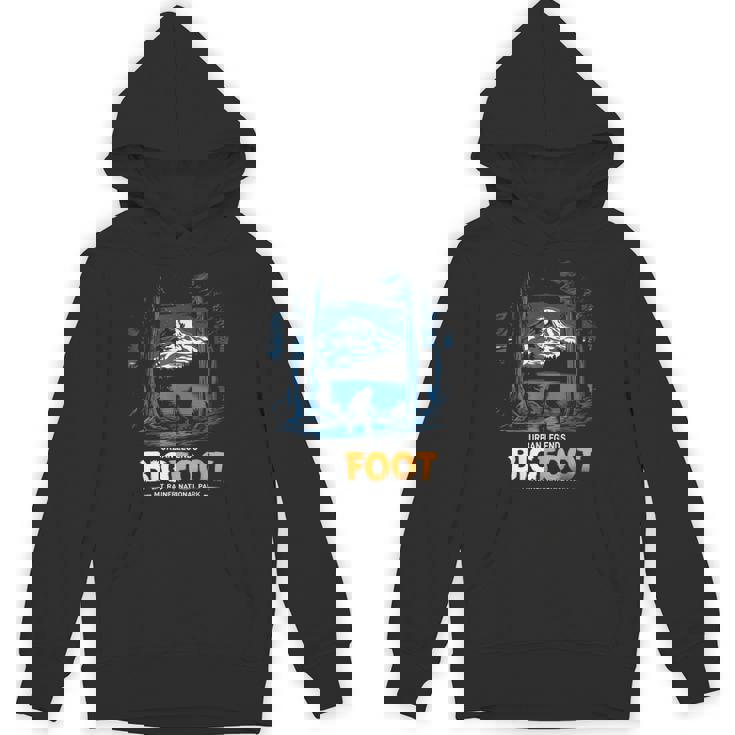 ビッグフット都市神話伝説マウントレイナー国立公園 パーカー