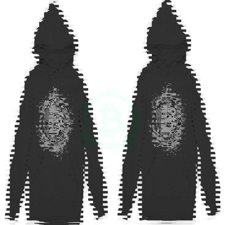 ビットコイン Btcシンボル 暗号とビットコイン パーカー