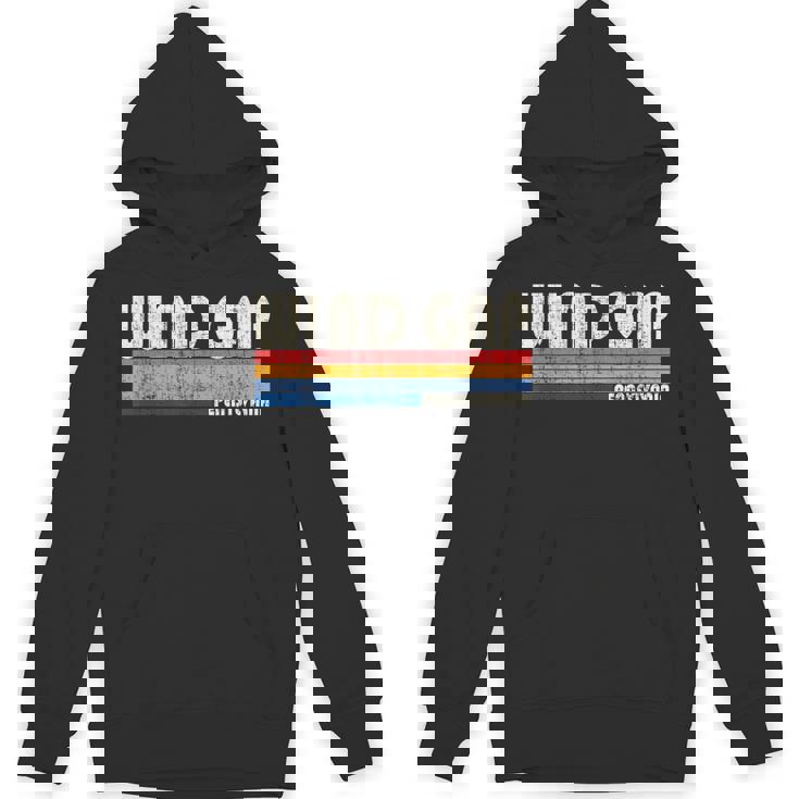 ビンテージ レトロ 70年代 80年代スタイル 風のギャップの故郷、Pa Hoodie