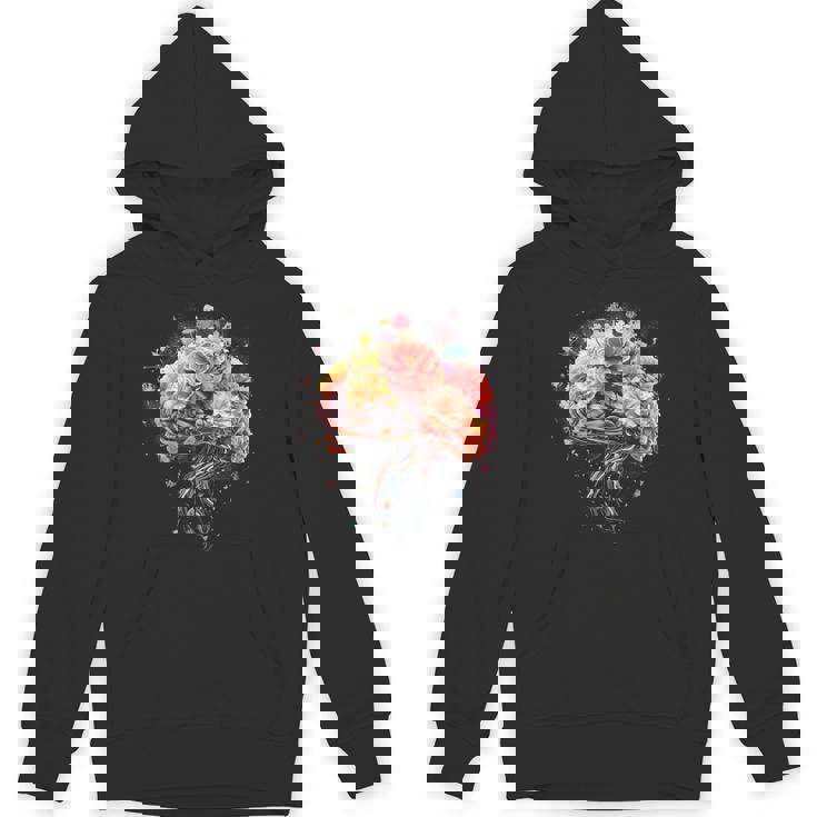 ビンテージ 人体解剖学 脳 カラフル 脳 科学と芸術 パーカー