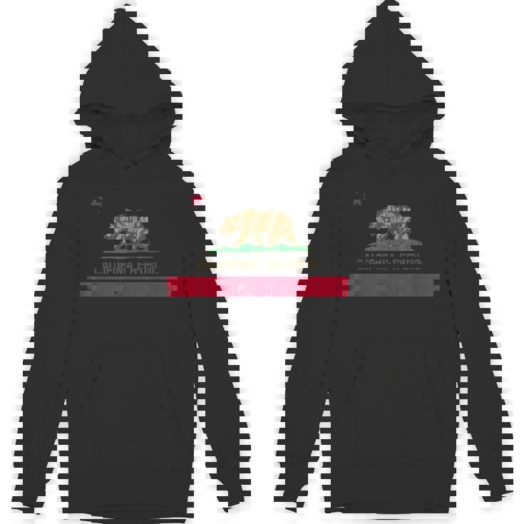 ビンテージ1846年カリフォルニアベアリパブリックカリフォルニア州旗 Hoodie
