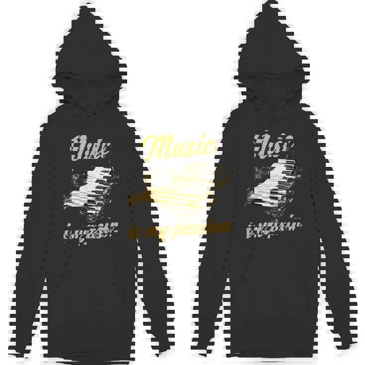 ピアノ鍵盤 パーカー