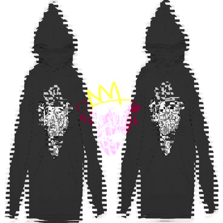 ピンクパンサー 王冠グラフィティアート パーカー