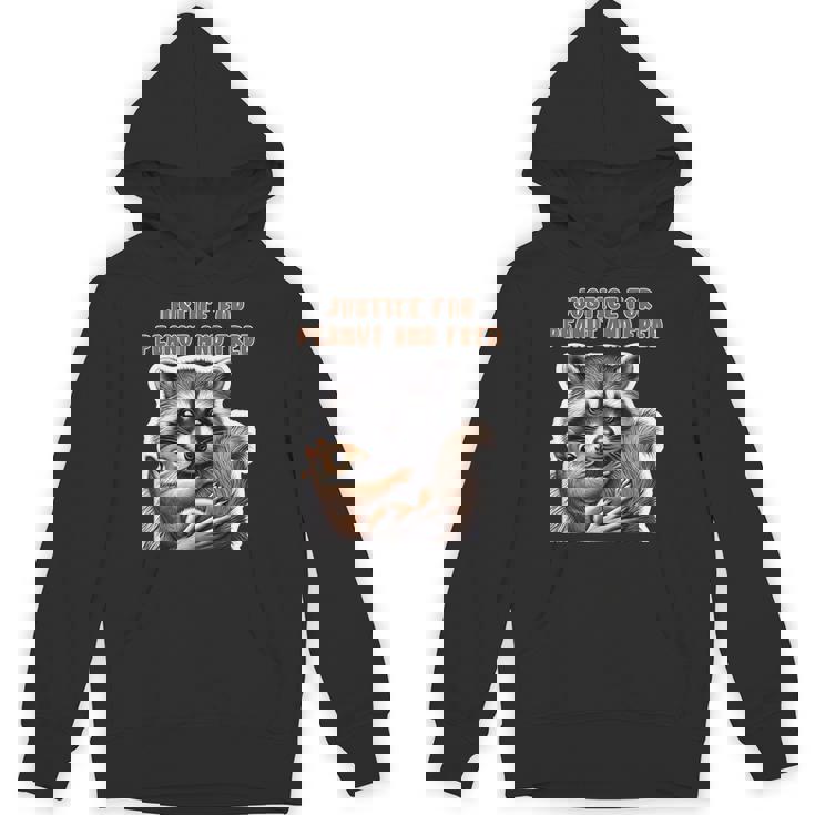 ピーナッツとフレッドの正義 ピーナッツリス フレッドアライグマ パーカー