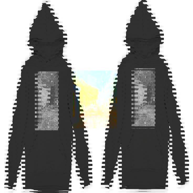 フィンセントファンゴッホの夜のカフェテラス Hoodie