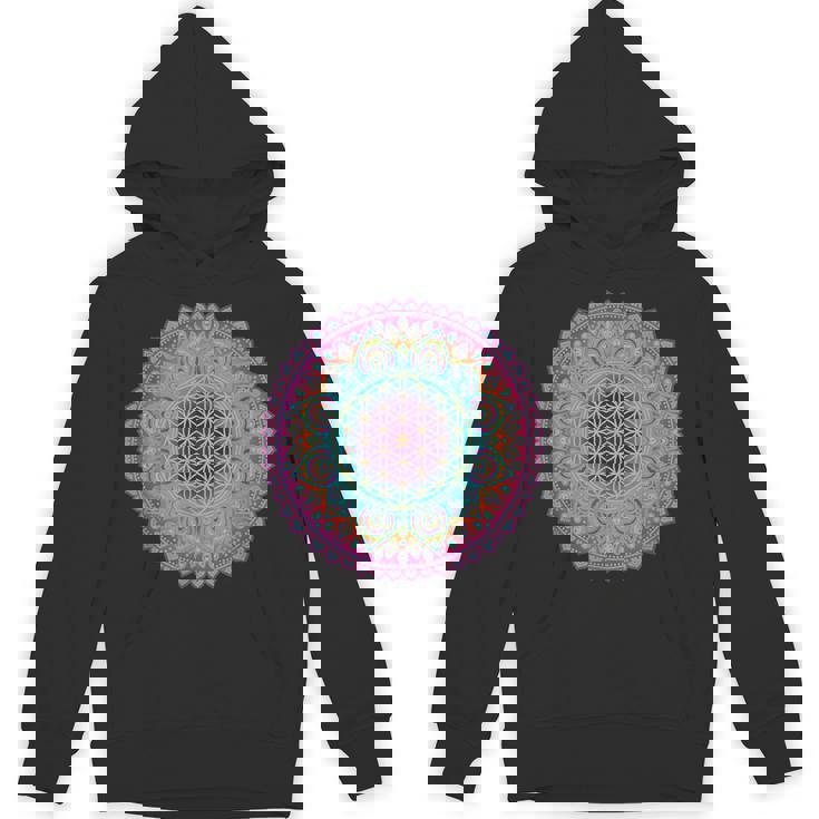 フラワー・オブ・ライフシンボル 民間伝承 マンダラ 5 ファン ファン ファン パーカー