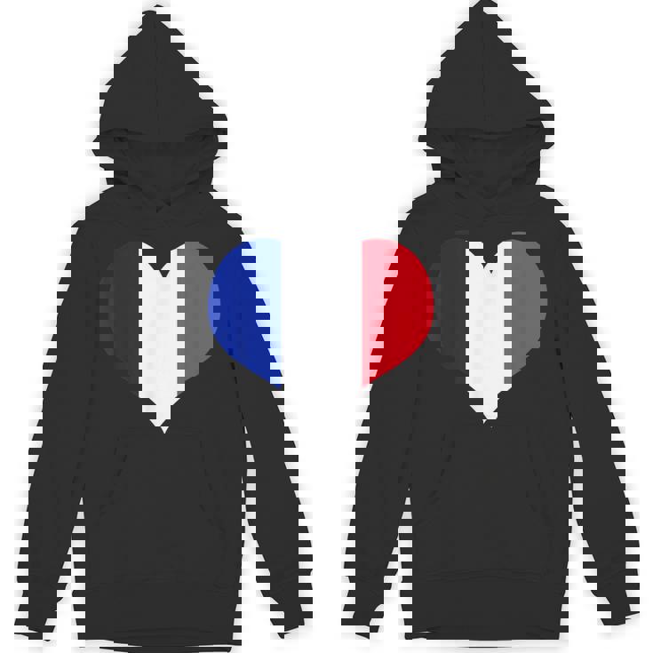 フランス国旗ラブハートフランス国旗 パーカー