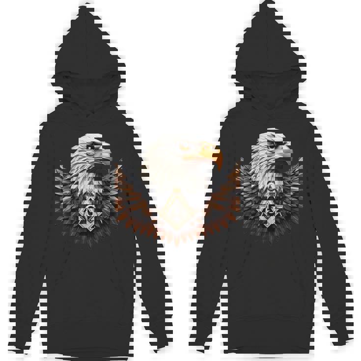 フリーメイソンs&C「知恵を持ったワシ」のシンボル。 パーカー