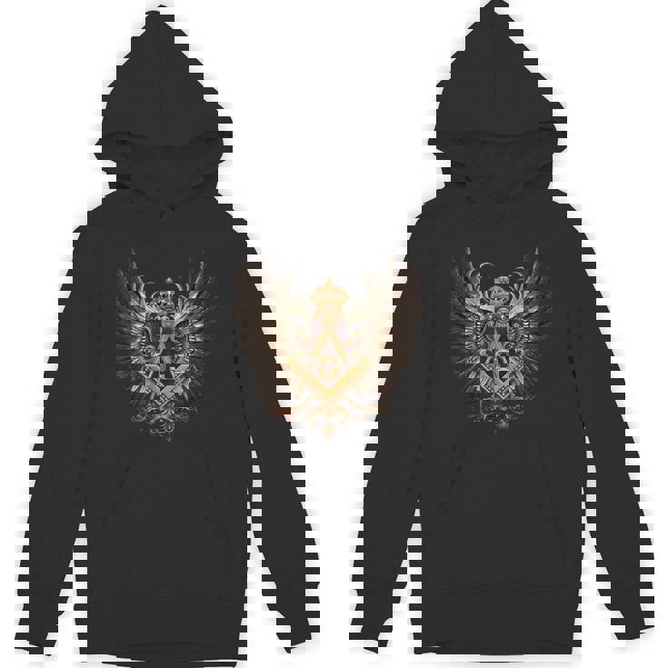 フリーメイソンのシンボル「強大な翼が広がる」、フリーメーソンの強さ。 パーカー
