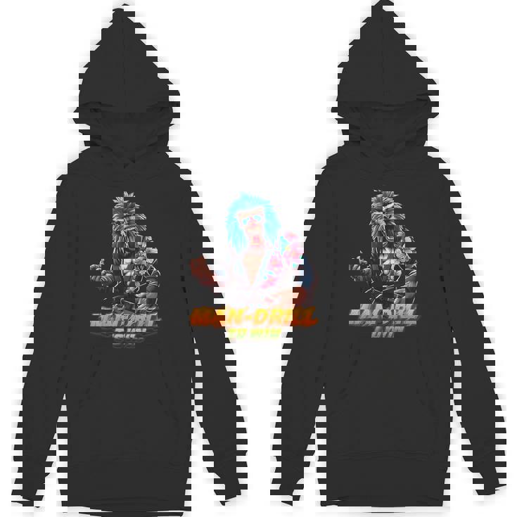 ブラジリアン柔術 マンドリルマスター ブラックベルト Hoodie