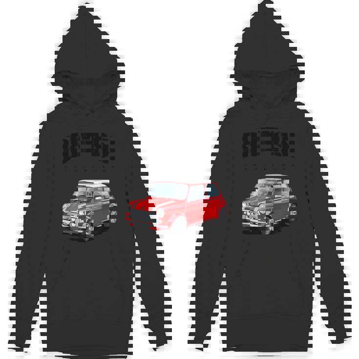 ブリティッシュクラシックカー レッド ミニスポーツカー パーカー