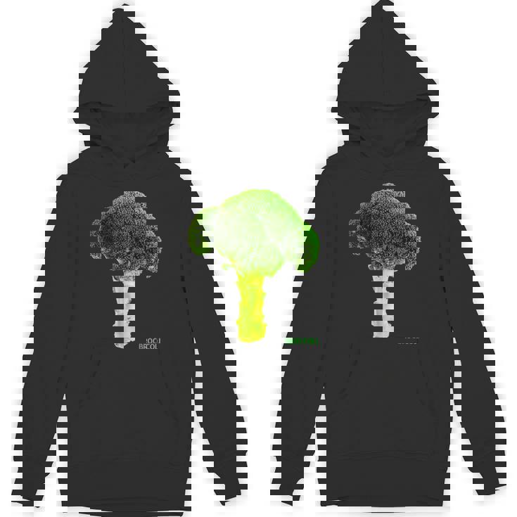 ブロッコリー 大 写真 & 文字 Broccoli Big Photo & Text パーカー